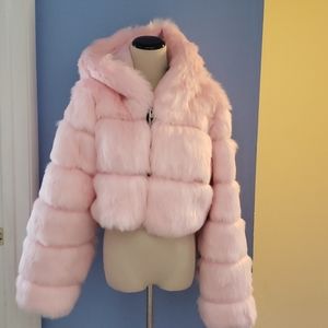 NWT Fashionable Faux Fur Sexy